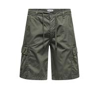 ONLY & SONS Cargoshorts in Khaki - 51% | Größe S | Herren Plussize