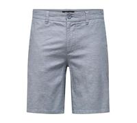 ONLY & SONS Herren ONSMARK 0011 Cotton Linen Shorts NOOS Chinoshorts, Flint Stone, L