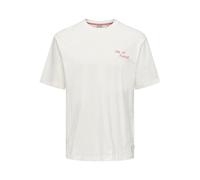 ONLY & SONS Shirt "Milo" in Weiß - 17% | Größe XL | Herren Plussize
