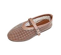 Onsoyours Schuhe Damen Elegant Sommerschuhe Bequem Mary Jane Flach Ballerinas Lässige Loafers Mokassins A Rosa 38 EU