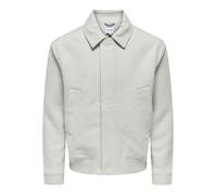 Regular Fit Bomberjacke mit Eingrifftaschen Modell 'WAYNE' XXL men Offwhite