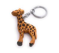 Onwomania - "-Giraffe Säugetier Paarhufer Schlüsselanhänger - Holz Glücksbringer ideal als Geschenk z.B. für den besten Freund, die beste Freundin, Mama - Für Männer, Frauen & Kinder
