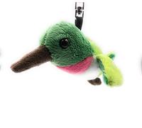 Onwomania - "-Kolibri grün Vogel Schlüsselanhänger - Plüsch Glücksbringer z.B. für den besten Freund, die Beste Freundin, Mama - Für Männer, Frauen & Kinder