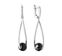 Onyx Ohrringe hängend aus Silber 925 Caliope