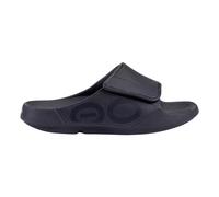OOFOS OOahh Sport Flex Recoveryschuh Unisex - schwarz matt, Größe 38
