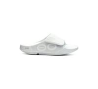 OOFOS OOahh Sport Flex Recoveryschuh-Weiß, Größe 43