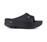 OOFOS Oomega Recoveryschuh Damen-Schwarz Matt, Größe 37