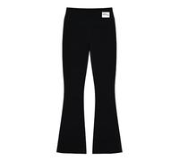 OONIQUE Underknitwear® Flared Leggings Damen - High-Waist Leggings mit Schlag aus Tencel™ Modal - superweich, Blickdicht & Cozy - ideal für Strickmode - Coffee Noir