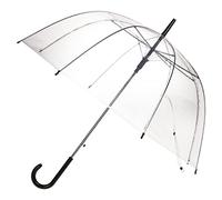 ootb Regenschirm Kuppelschirm Glockenschirm Stockschirm Transparent mit Automatiköffnung 85cm
