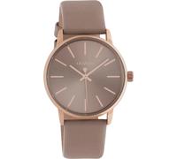 Oozoo Timepieces Damen Uhr - Armbanduhr Damen mit 18mm Lederarmband | Hochwertige Uhr für Frauen - Edle Analog Damenuhr in rund C10721