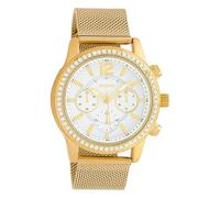 Oozoo Damen Armbanduhr Timepieces Analog Metall Gold UOC10261 Analoguhr