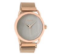Oozoo Damen Armbanduhr Timepieces Analog Metall Rosegold UOC10698 Analoguhr
