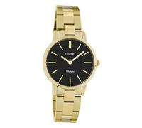 Oozoo Damen Armbanduhr Ultra Slim Edelstahl Gold UOC20114 Analoguhr