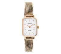 Oozoo Damen Armbanduhr Vintage Series C10977 Analog Metall Mesh rosé UOC10977 Analoguhr