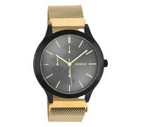Oozoo Damenuhr im Chrono-Look Goldfarben/Schwarz 45 mm C10689