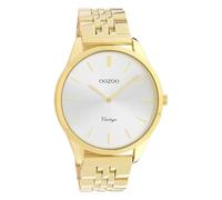 Oozoo Damenuhr Metallband Ø 38 mm Gold-/Silberfarben C9986