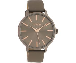 OOZOO Damenuhr taupe Ø42mm