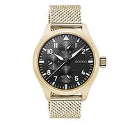Oozoo Herren Armbanduhr Timepieces C10959 Analog Metall Mesh Gold UOC10959 Analoguhr