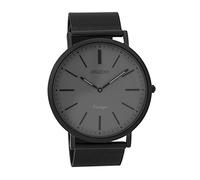 Oozoo Herren-Uhr Vintage Schwarz/Grau 44 mm C9351
