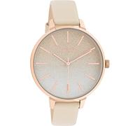 Oozoo Timepieces Damen Uhr - Armbanduhr Damen mit 14mm breites Lederarmband | Hochwertige Uhr für Frauen - Edle Analog Damenuhr in rund C11030