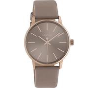 Oozoo Timepieces Damen Uhr - Armbanduhr Damen mit 18mm Lederarmband | Hochwertige Uhr für Frauen - Edle Analog Damenuhr in rund C10721
