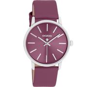 Oozoo Timepieces Damen Uhr - Armbanduhr Damen mit 18mm Lederarmband | Hochwertige Uhr für Frauen - Edle Analog Damenuhr in rund C11537