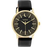 Oozoo Timepieces Damen Uhr - Armbanduhr Damen mit 20mm breites Lederarmband | Hochwertige Uhr für Frauen - Edle Analog Damenuhr in rund C11044
