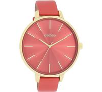 Oozoo Timepieces Damen Uhr | Armbanduhr Damen mit Lederarmband | Hochwertige Uhr für Frauen | Edle Analog Damenuhr in rund C11255