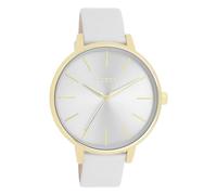 Oozoo Timepieces Damen Uhr | Armbanduhr Damen mit Lederarmband | Hochwertige Uhr für Frauen | Edle Analog Damenuhr in rund C11290