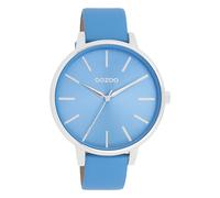 Oozoo Timepieces Damen Uhr | Armbanduhr Damen mit Lederarmband | Hochwertige Uhr für Frauen | Edle Analog Damenuhr in rund C11296