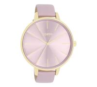 Oozoo - Timepieces Damen Uhr in Lilac | Armbanduhr Damen mit Lederarmband | Moderne Uhr für Frauen | Edle Analog Damenuhr in rund C11348 (48mm Gehäuse)