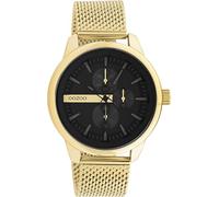 Oozoo Timepieces Herren Uhr - Armbanduhr Herren mit 20mm breites Metall Mesharmband | Hochwertige Uhr für Männer - Edle Analog Herrenuhr in rund C11017
