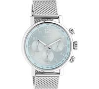 Oozoo Timepieces Herren Uhr - Armbanduhr Herren mit 20mm Mesh Armband - Analog Herrenuhr mit Milanaiseband in rund C10902