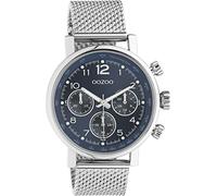 Oozoo Timepieces Herren Uhr - Armbanduhr Herren mit 20mm Mesh Armband - Analog Herrenuhr mit Milanaiseband in rund C10904