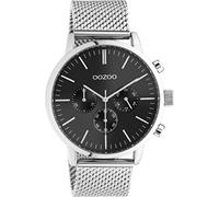 Oozoo Timepieces Herren Uhr - Armbanduhr Herren mit 22mm Mesh Armband - Analog Herrenuhr mit Milanaiseband in rund C10913