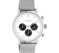 Oozoo Timepieces Herren Uhr - Armbanduhr Herren mit 22mm Mesh Armband - Analog Herrenuhr mit Milanaiseband in rund C10910