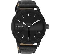 Oozoo Timepieces Herren Uhr - Armbanduhr Herren mit 24mm breites Lederarmband | Hochwertige Uhr für Männer - Edle Analog Herrenuhr in rund C11004