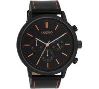 Oozoo Timepieces Herren Uhr | Armbanduhr Herren mit Lederarmband | Hochwertige Uhr für Männer | Edle Analog Herrenuhr in rund | C11209