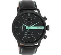 Oozoo Timepieces Herren Uhr | Armbanduhr Herren mit Lederarmband | Hochwertige Uhr für Männer | Edle Analog Herrenuhr in rund | C11229