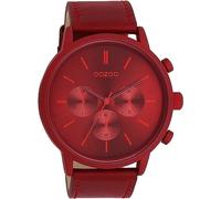 Oozoo Timepieces Herren Uhr | Armbanduhr Herren mit Lederarmband | Hochwertige Uhr für Männer | Edle Analog Herrenuhr in rund | C11207