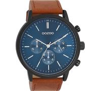 Oozoo Timepieces Herren Uhr | Armbanduhr Herren mit Lederarmband | Hochwertige Uhr für Männer | Edle Analog Herrenuhr in rund | C11202