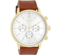 Oozoo Timepieces Herren Uhr | Armbanduhr Herren mit Lederarmband | Hochwertige Uhr für Männer | Edle Analog Herrenuhr in rund | C11201