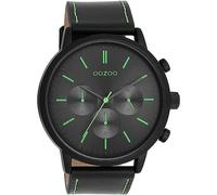 Oozoo Timepieces Herren Uhr | Armbanduhr Herren mit Lederarmband | Hochwertige Uhr für Männer | Edle Analog Herrenuhr in rund | C11208