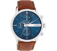 Oozoo Timepieces Herren Uhr | Armbanduhr Herren mit Lederarmband | Hochwertige Uhr für Männer | Edle Analog Herrenuhr in rund | C11221