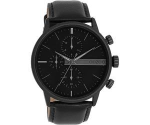 Oozoo Timepieces Herren Uhr | Armbanduhr Herren mit Lederarmband | Hochwertige Uhr für Männer | Edle Analog Herrenuhr in rund | C11224
