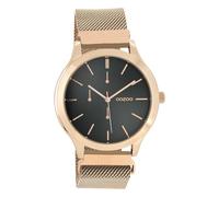 Oozoo Unisex Armbanduhr Timepieces Analog Metall Rosegold UOC10688 Analoguhr