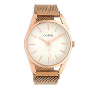 Oozoo Unisex Armbanduhr Timepieces Analog Metall Rosegold UOC10694 Analoguhr