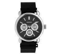 Oozoo Unisex Armbanduhr Timepieces Analog Metall schwarz UOC10696 Analoguhr