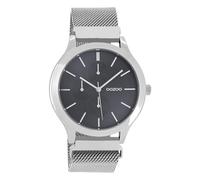 Oozoo Unisex Armbanduhr Timepieces Analog Metall Silber UOC10686 Analoguhr