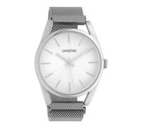 Oozoo Unisex Armbanduhr Timepieces Analog Metall Silber UOC10693 Analoguhr